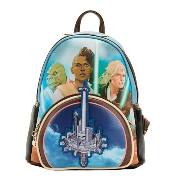 Loungefly Star Wars: The High Republic Comic Cover Mini Backpack NEW - Picture 1 of 8